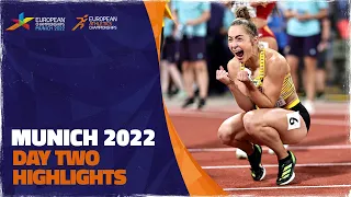 Day Two Highlights - European Athletics Championships - Munich 2022
