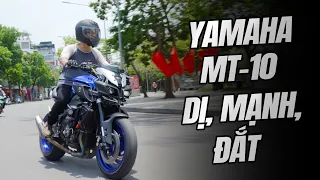 Yamaha MT-10: Chiếc naked tuyệt vời nhất của Yamaha! (nhưng nghiện xăng) | Đường 2 Chiều