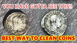 HOW TO CLEAN YOUR COINS.. EASY