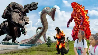 Khủng long bạo chúa đại chiến Godzilla ngoài đời thật p-107- Dinosaur-Godzilla In Real Life