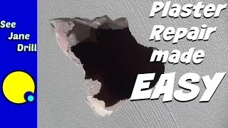 How to Repair a Hole in Plaster with Drywall
