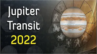 Jupiter transit  in Pisces in April 2022- English