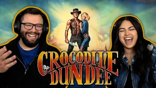 Crocodile Dundee (1986) First Time Watching! Movie Reaction!!