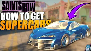 Saints Row - How To Get SUPERCARS & SUPERBIKES Fast & Easy - (Early Game) Saints Row Guide