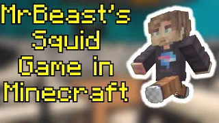 MrBeast's Squid Game Portrayed In Minecraft...