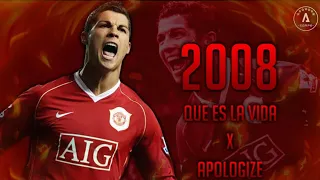 Cristiano Ronaldo 2008 • PERFECT PLAYER » Que es la vida × Apologize | HD