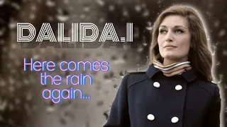 DalidA.I / Here comes the rain again from Eurythmics. Cover AI