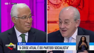 PS vs PSD | António Costa vs Rui Rio | Eleições Legislativas 2022