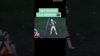 DAN MARINO FILM SESSION #danmarino #nflhistory