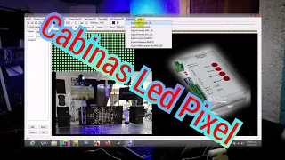 Como Programar una cabina de led pixel] Led Edit 2014] Controlador T1000 WS2811 Tutorial 2022