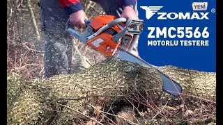 Yeni Zomax ZMC5566 Motorlu Testere!