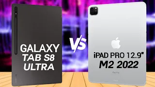 iPad Pro 12.9 2022 vs Samsung Galaxy Tab S8 Ultra