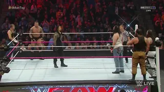 Roman Reigns, Dean Ambrose & Randy Orton Vs The Wyatt Family - WWE Raw 05/10/2015 (En Español)