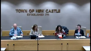 Town Board of New Castle Work Session & Meeting 1/30/24