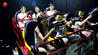 How the 7D cinema work----Video of 7D dynamic interactive theater experience