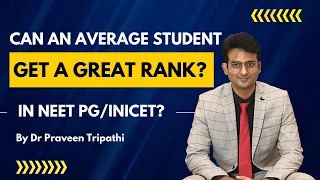 Can average students get a good rank? Is it possible?  #neetpg #neetpg2023 #neet #inicet