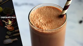 Chocolate Milk | 3 Ingredient Chocolate Milk Recipe