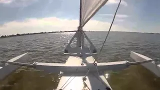 Can Your Trimaran Do This?