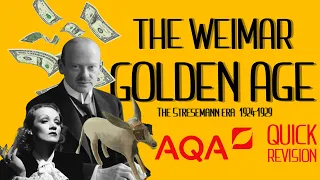 The Weimar Golden Age, The Stresemann era | AQA GCSE History Revision, Germany 1890–1945