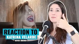 Vocal Coach Reacts to Katrina Velarde: Never Enough (The Greatest Showman)