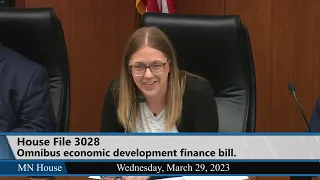 House Economic Development Finance and Policy Committee 3/29/23