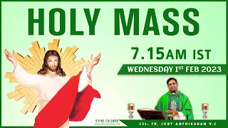 Wednesday Mass | Fr Joby Anthikadan VC I 1 Feb 2023 | Divine Colombo