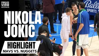 Nikola Jokic & Boban Marjanovic Share a Moment After Dallas Mavs vs. Denver Nuggets Game