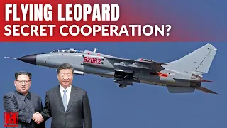 Chinese JH 7 "Flying Leopard" fighter jet appeared in North Korea