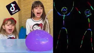 TESTANDO TRUQUES DO TIK TOK ✅ JÉSSICA GODAR, LAURINHA E HELENA