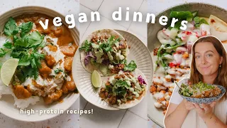 Vegan dinners I am absolutely LOVING lately (high protein) ft. Cosmic Cookware Australia