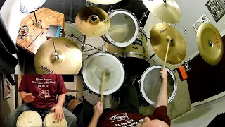 Fusion funk solo duet • drums only