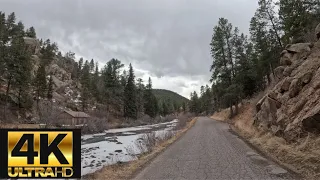 Colorado Scenic Drive - Backcountry Drive Just Before a Winter Storm in 4K Ultra HD