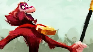 Netflix's 'The Monkey King' - 2D Sequence | Golden Wolf