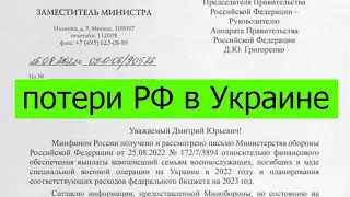 В России всплыл документ с потерями армии РФ в войне против Украины