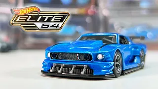 UNBOXING: Hot Wheels Elite 64 Modified '69 Ford Mustang - Widebody with Removable Hood/Front (2023)