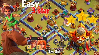 TH16 attack Strategy Rood Rider with Valkyrie || Clash of Clans