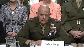 Sikorsky CH-53K - Senate Armed Services Committee Hearing for Marine Corps Commandant