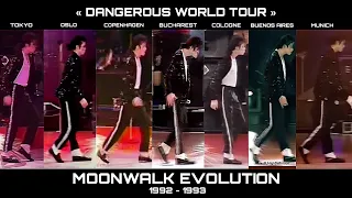 Michael Jackson - [DWT] Billie Jean Moonwalk Evolution ᴴᴰ