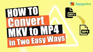 Two Easy Ways to Convert MKV to MP4