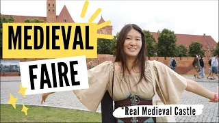 Medieval Faire at the World's LARGEST Castle! | Malbork Castle, Poland