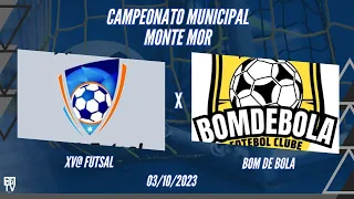 XV@ Futsal x Bom de Bola l Municipal de Futsal l Monte Mor