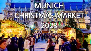 Christmas Market Munich Marienplatz  2023: The Most Wonderful Time Of The Year 🎄