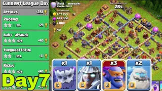 May season day7|super bowler smash th16|legend league attack|clash of clans