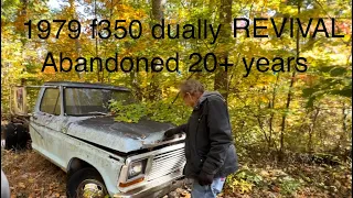 1979 f350 abandoned 20+ years REVIVAL PART 1 (and satisfying pressure wash)