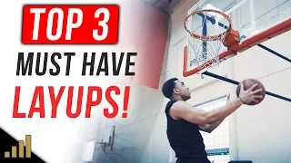 Top 3 Layups Every Player MUST HAVE To Score More Points!!! How to Shoot A Layup in Basketball