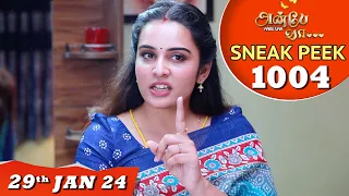 Anbe Vaa Serial | EP 1004 Sneak Peek | 29thJan 2024 | Virat | Shree Gopika | Saregama TV Shows Tamil