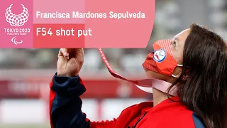 Francisca Mardones Sepulveda wins F54 shot put gold for Chile | Tokyo 2020 Paralympic Games
