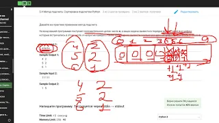 Решение задачи "Количество цифр" по теме "Метод подсчета. Сортировка подсчетом Python"