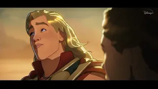 Marvel WHAT IF 7 SCENE OF THOR AND HIS MOTHER