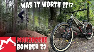 San Quentin 1 Gets A New Fork! First Impression Of The Marzocchi Bomber Z2!